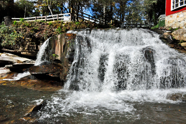 Living Waters waterfall